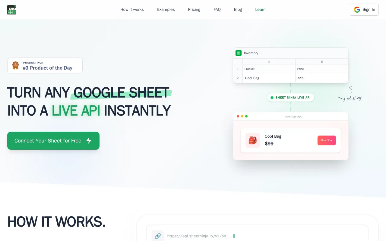 Sheet Ninja — preview screenshot