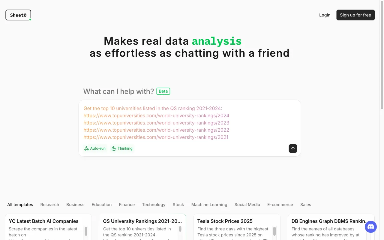 Sheet0 — preview screenshot