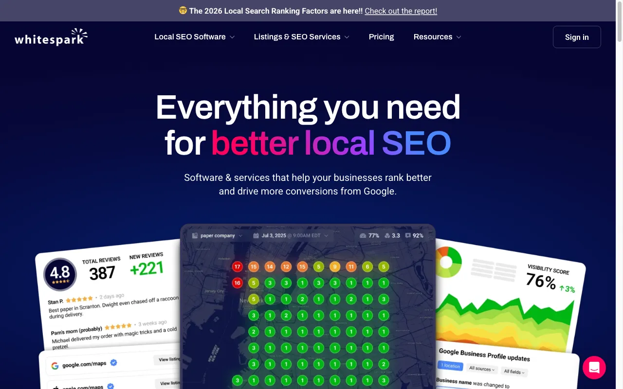 Whitespark — preview screenshot