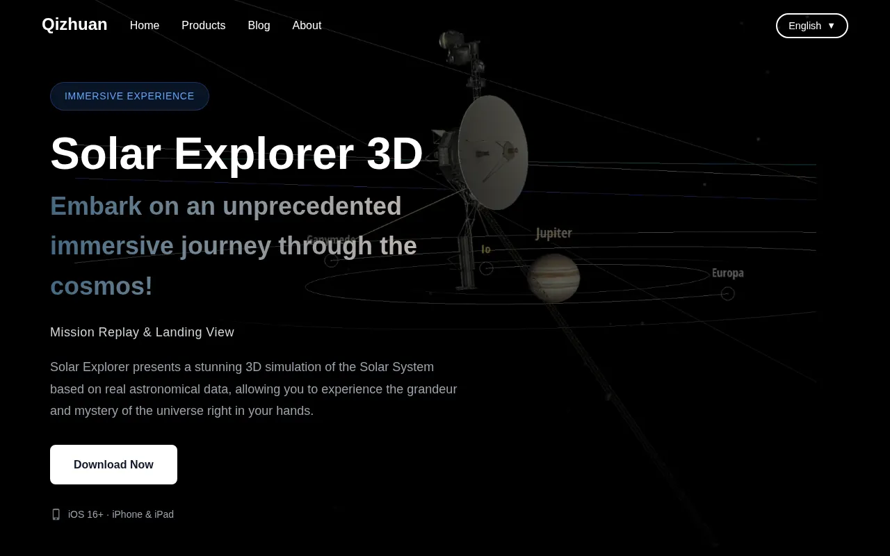 Solar Explorer 3D — preview screenshot