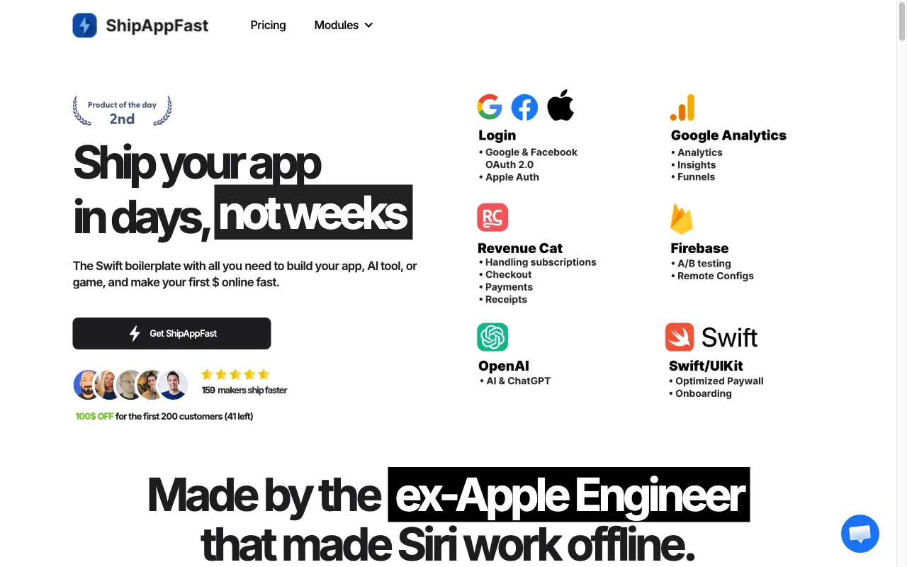 ShipAppFast — preview screenshot