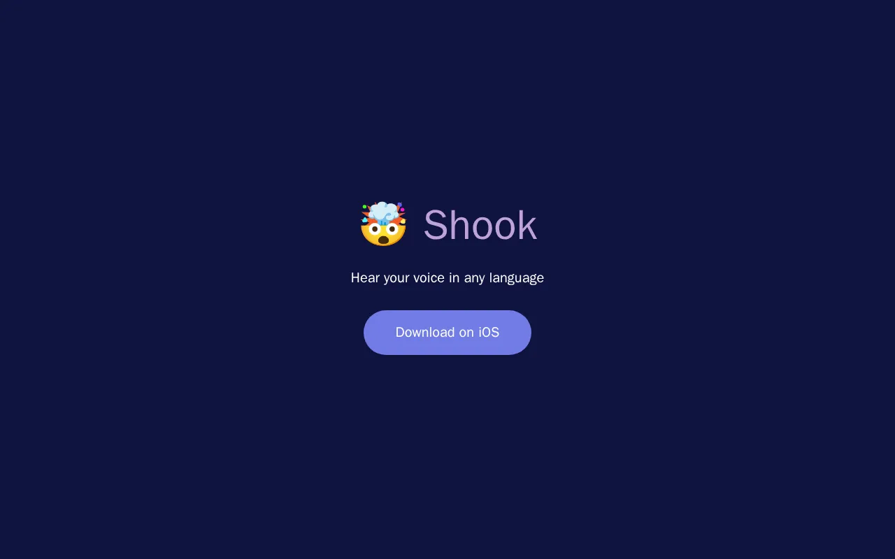 Shook AI — preview screenshot