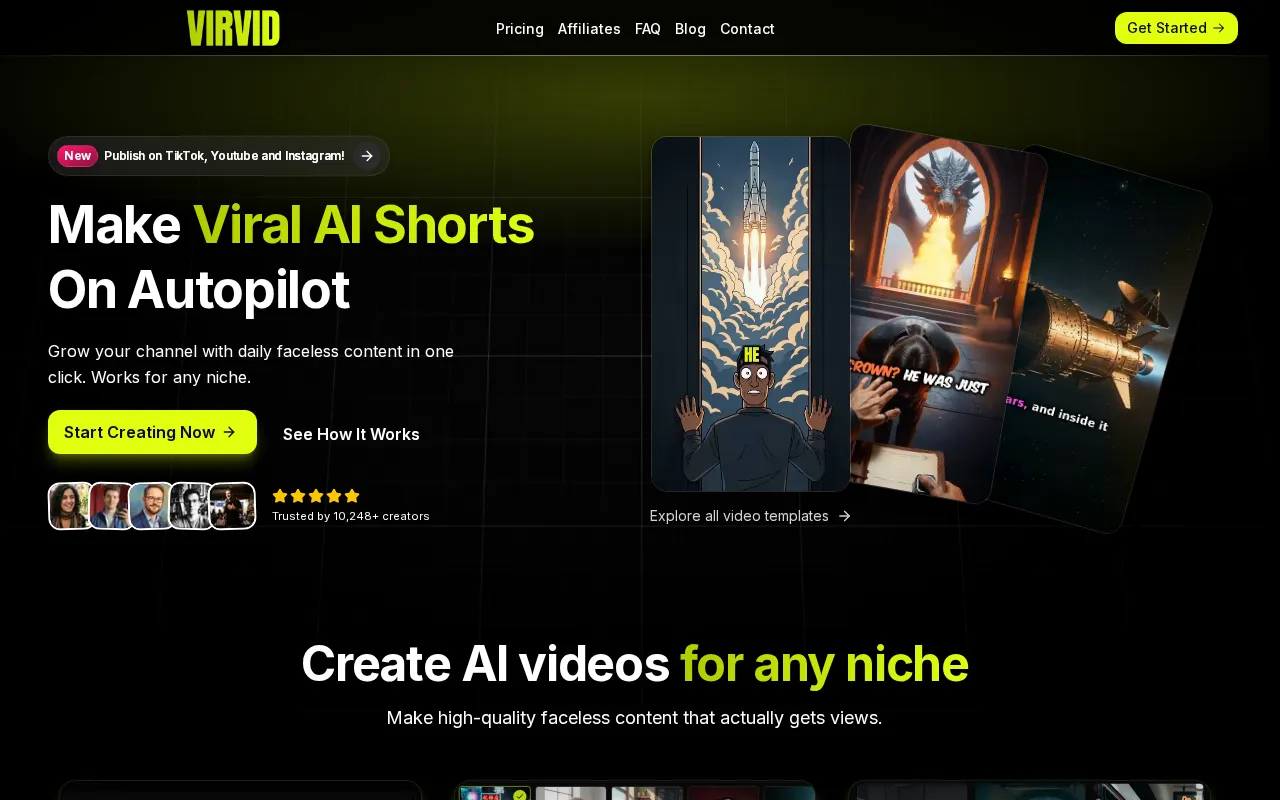 Virvid — preview screenshot