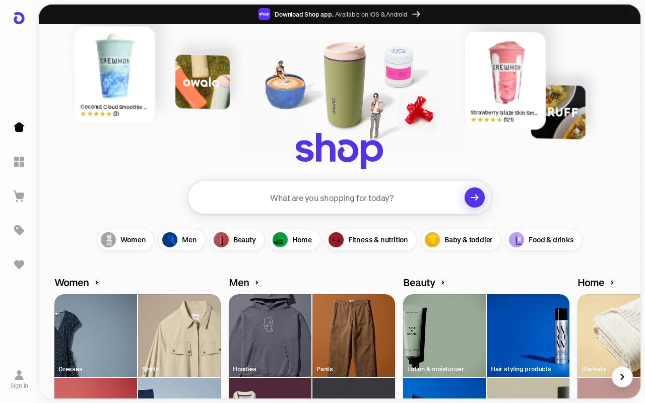 ShopApp — preview screenshot