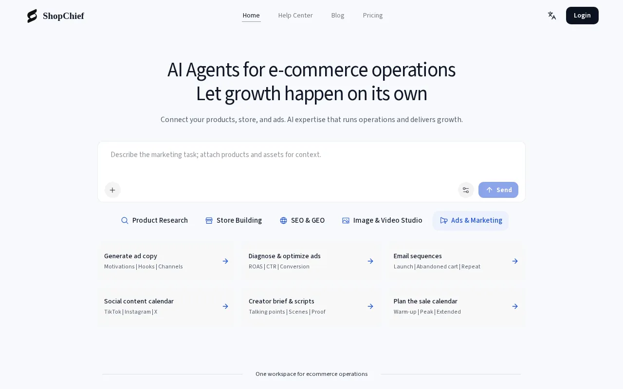 ShopChief — preview screenshot