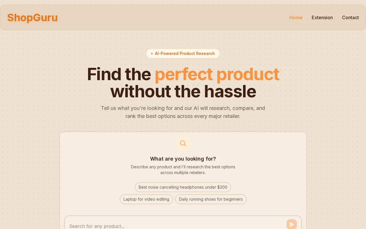 ShopGuru — preview screenshot