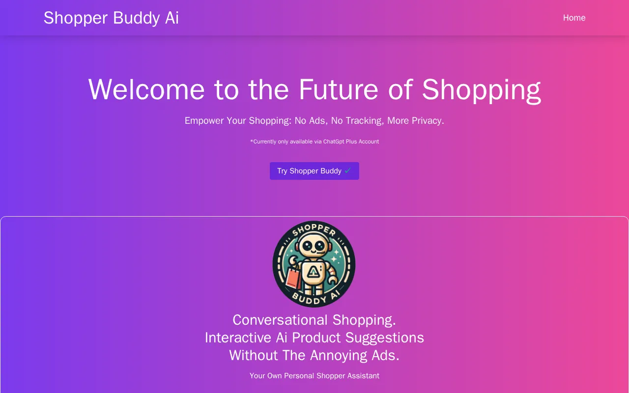Shopper Buddy — preview screenshot