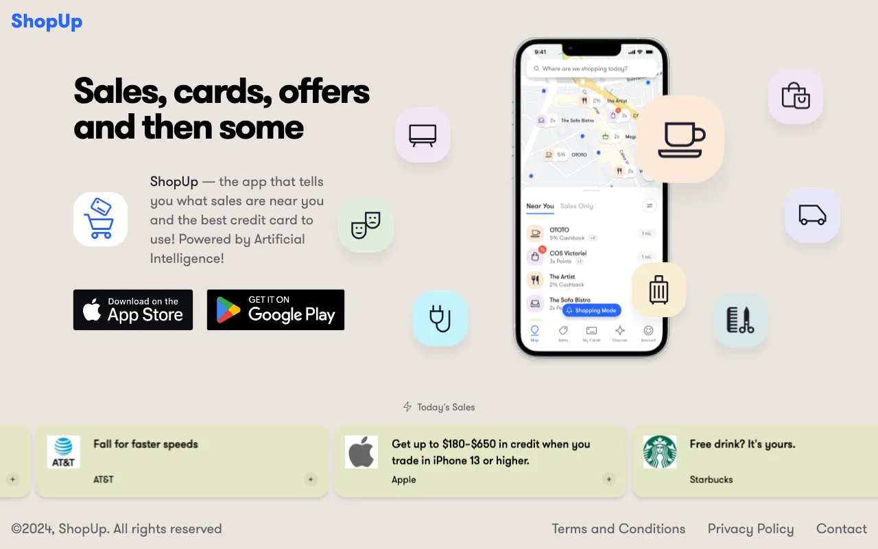 ShopUp App — preview screenshot