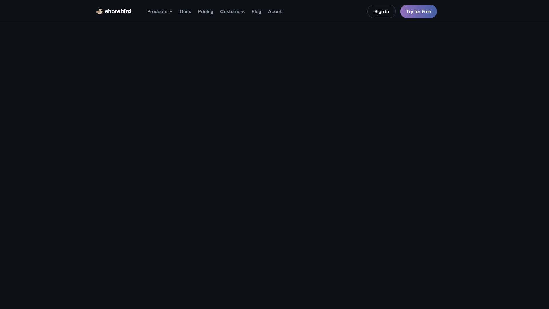 Shorebird — preview screenshot