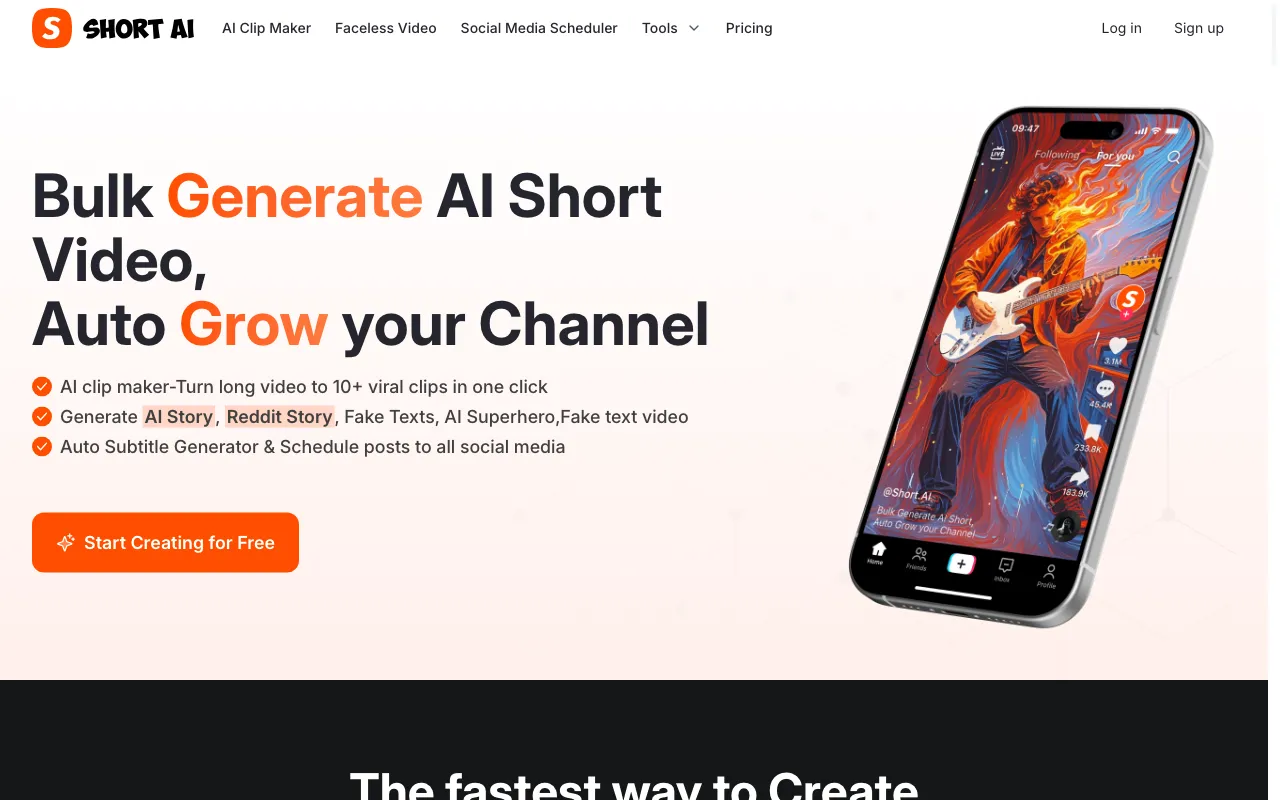 Short AI — preview screenshot
