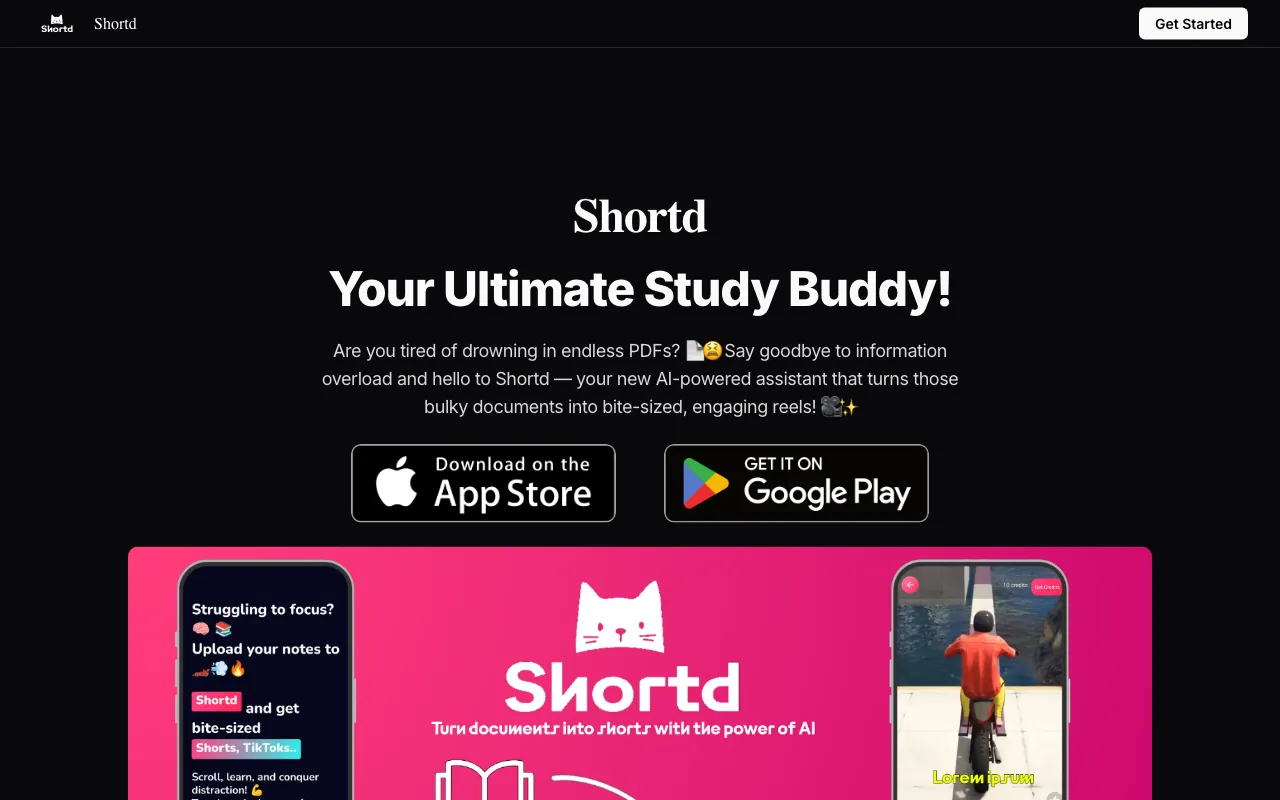 Shortd.io — preview screenshot