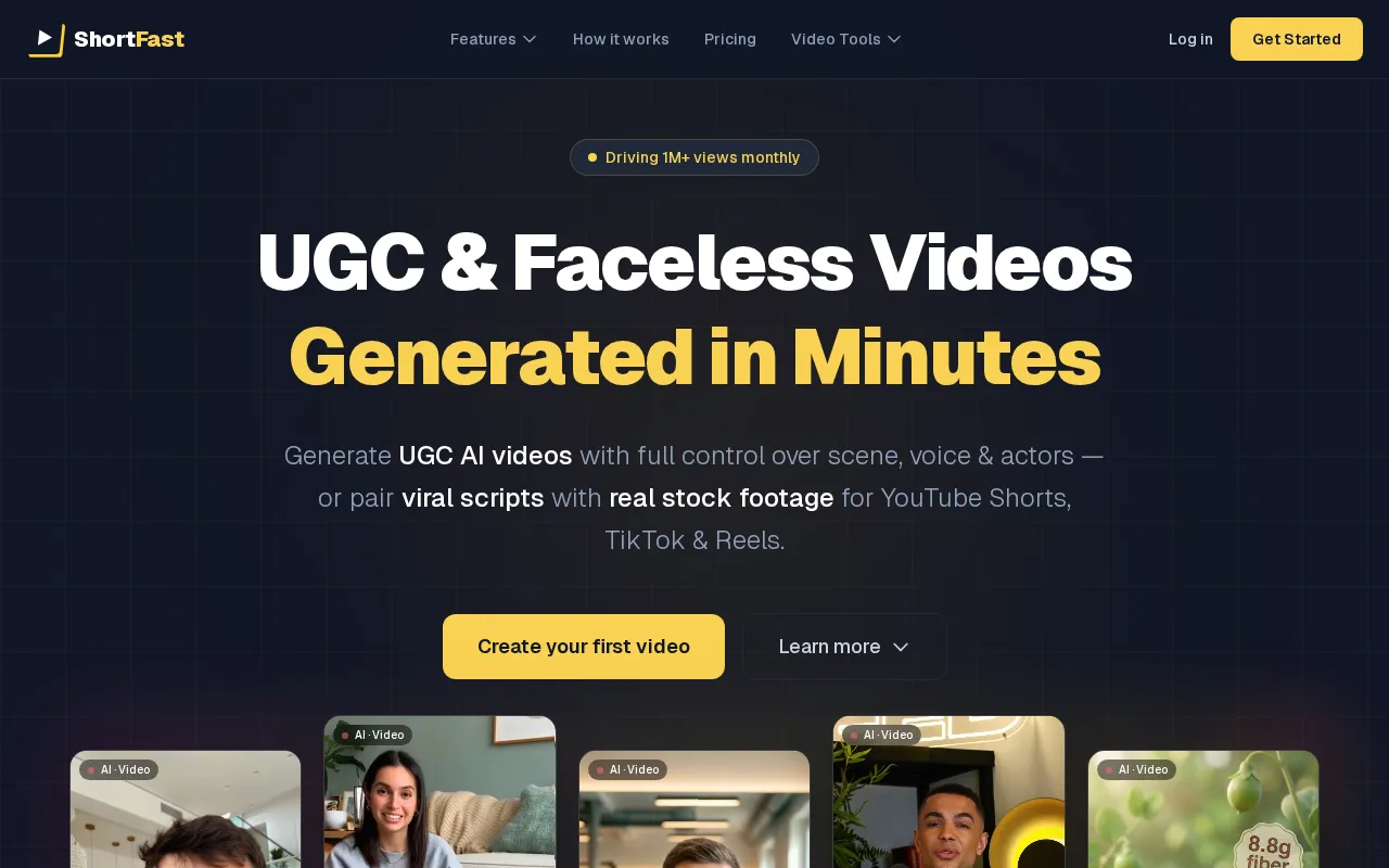 ShortFast — preview screenshot