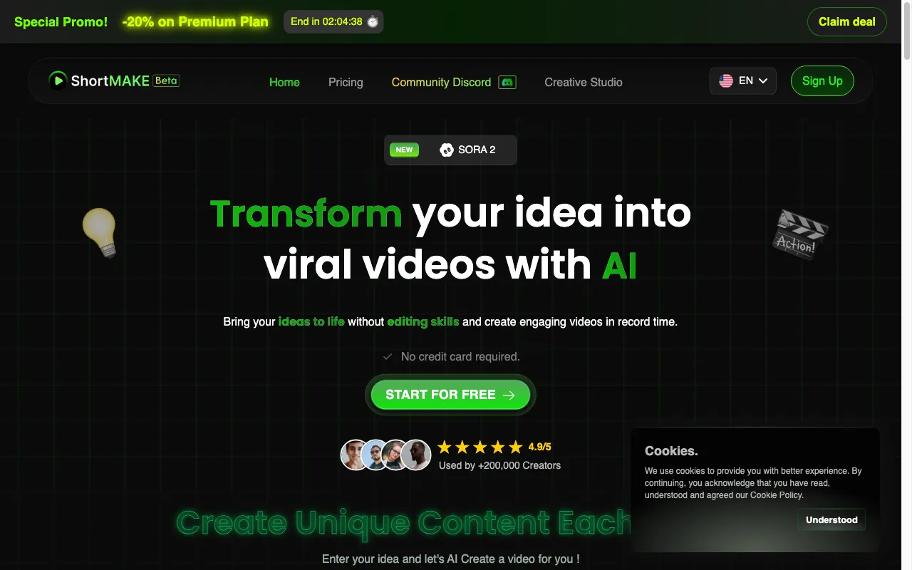 ShortMake — preview screenshot