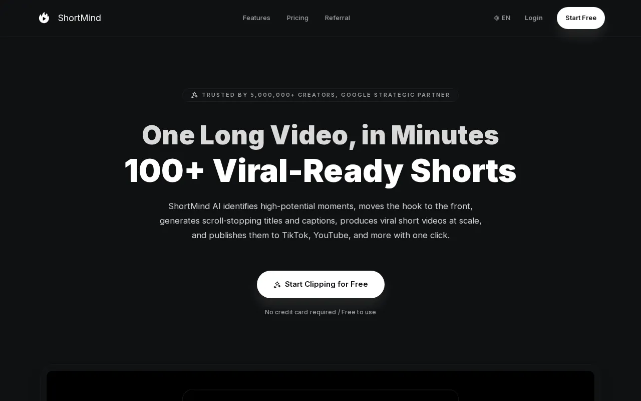 ShortMind — preview screenshot