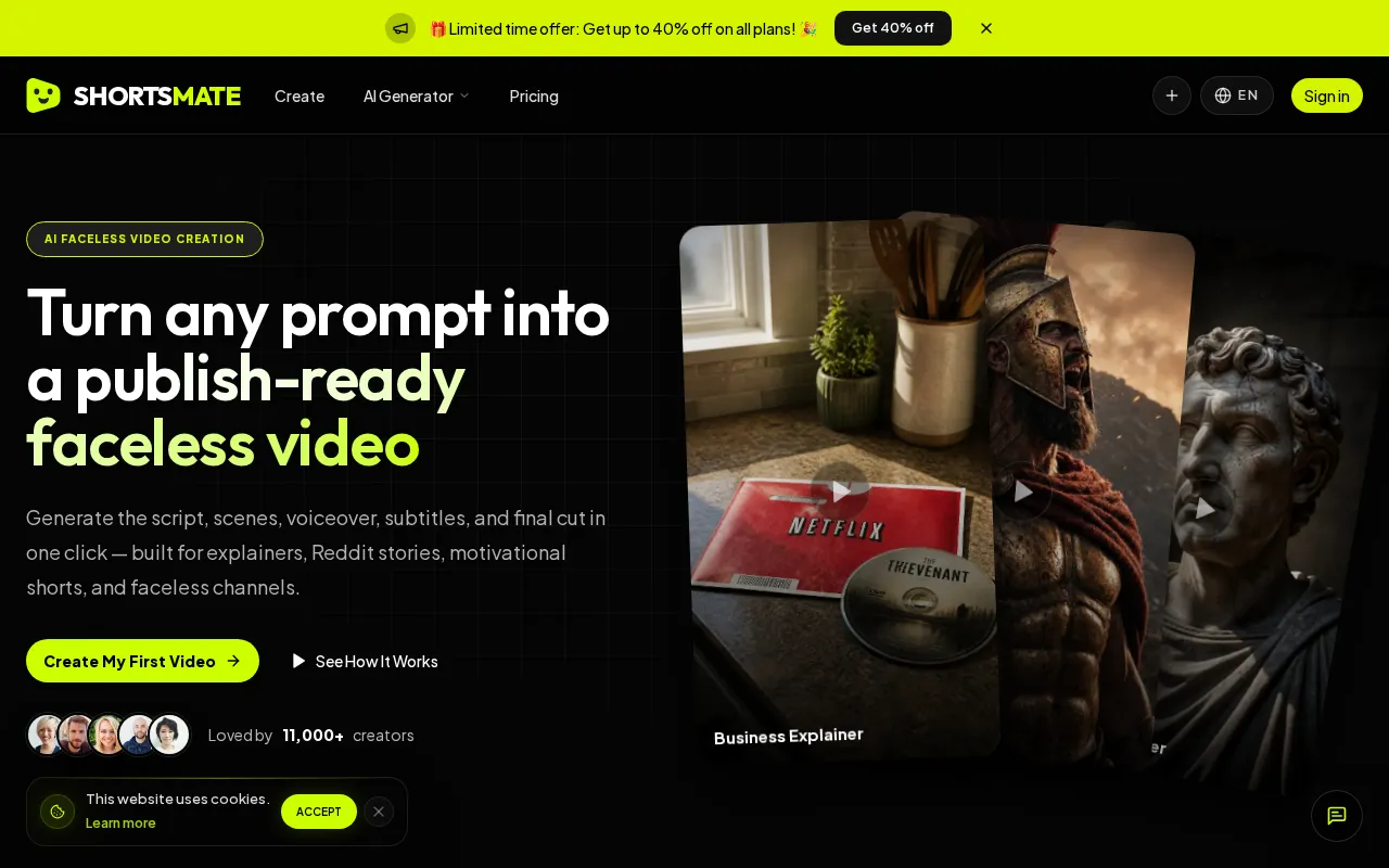 ShortsMate — preview screenshot