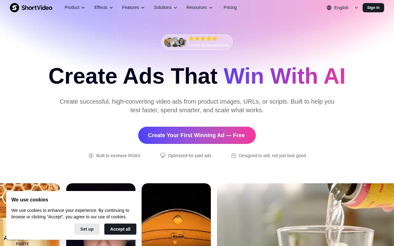 Shortvideo — preview screenshot