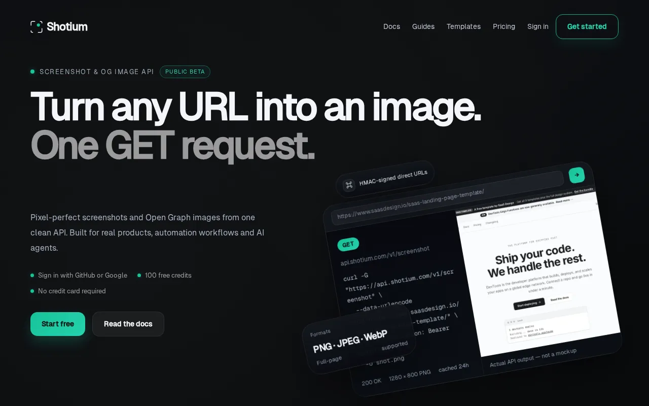 Shotium — preview screenshot