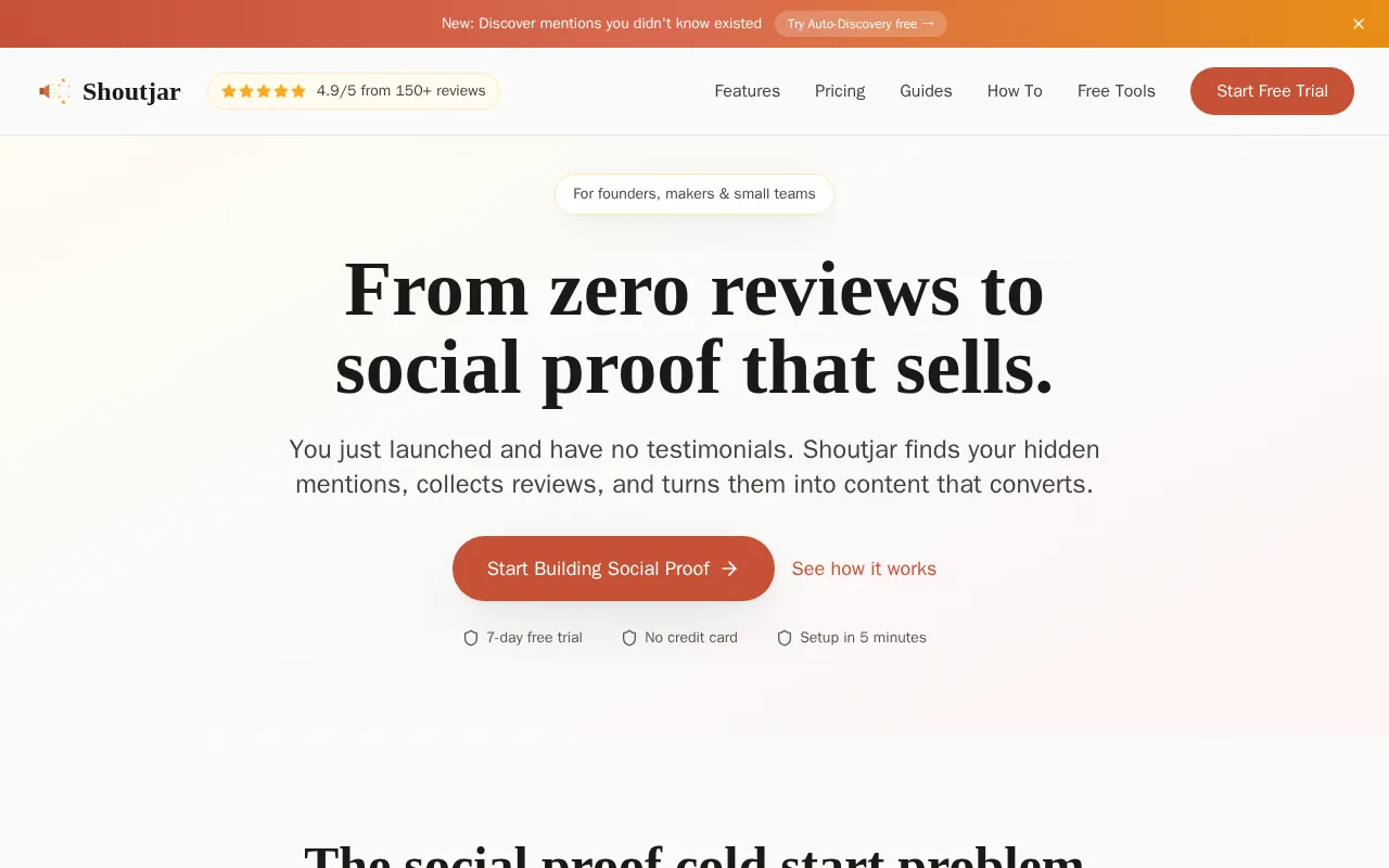 Shoutjar — preview screenshot