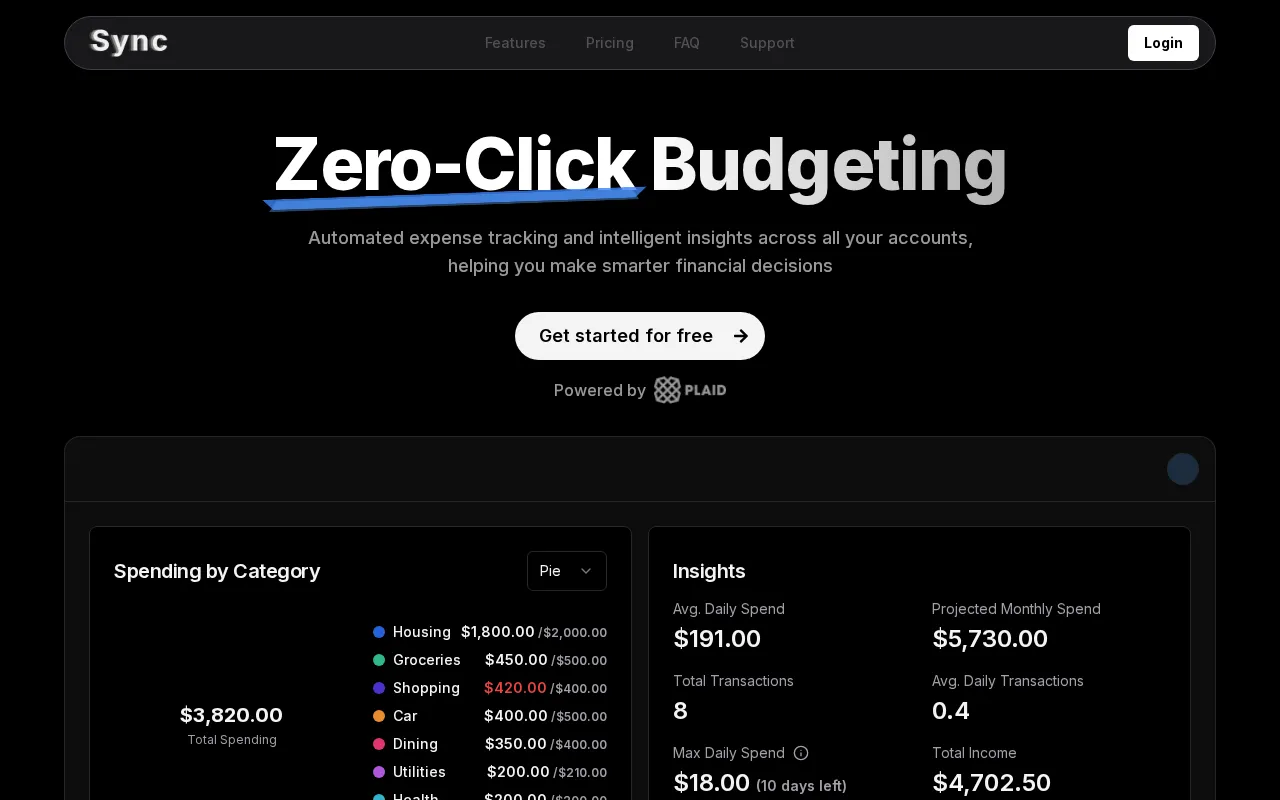 Sync — preview screenshot