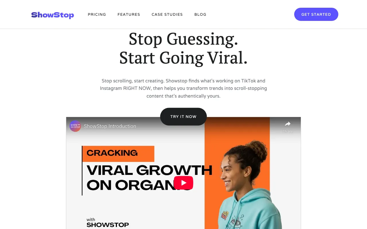 ShowStop — preview screenshot