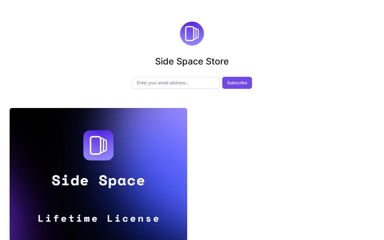 Side Space — preview screenshot