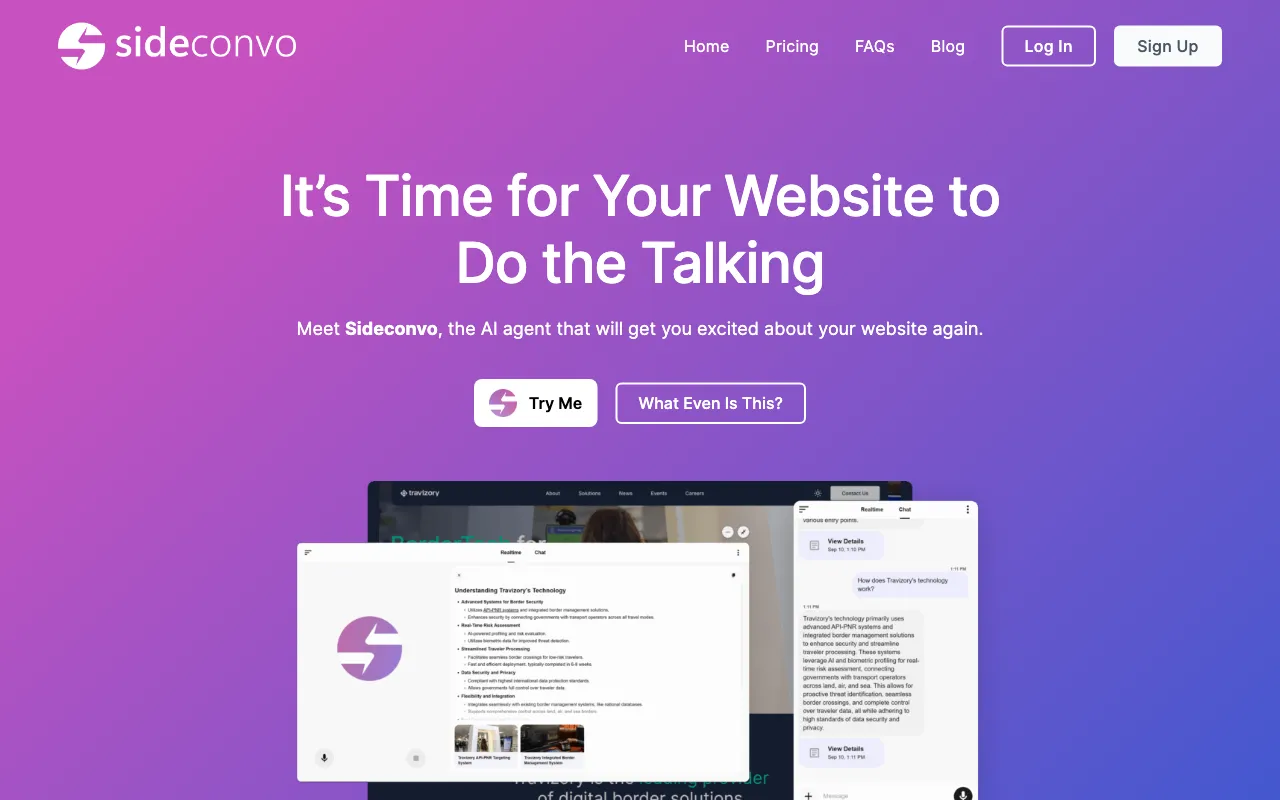Sideconvo — preview screenshot