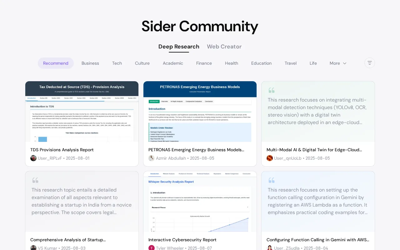 Sider AI — preview screenshot
