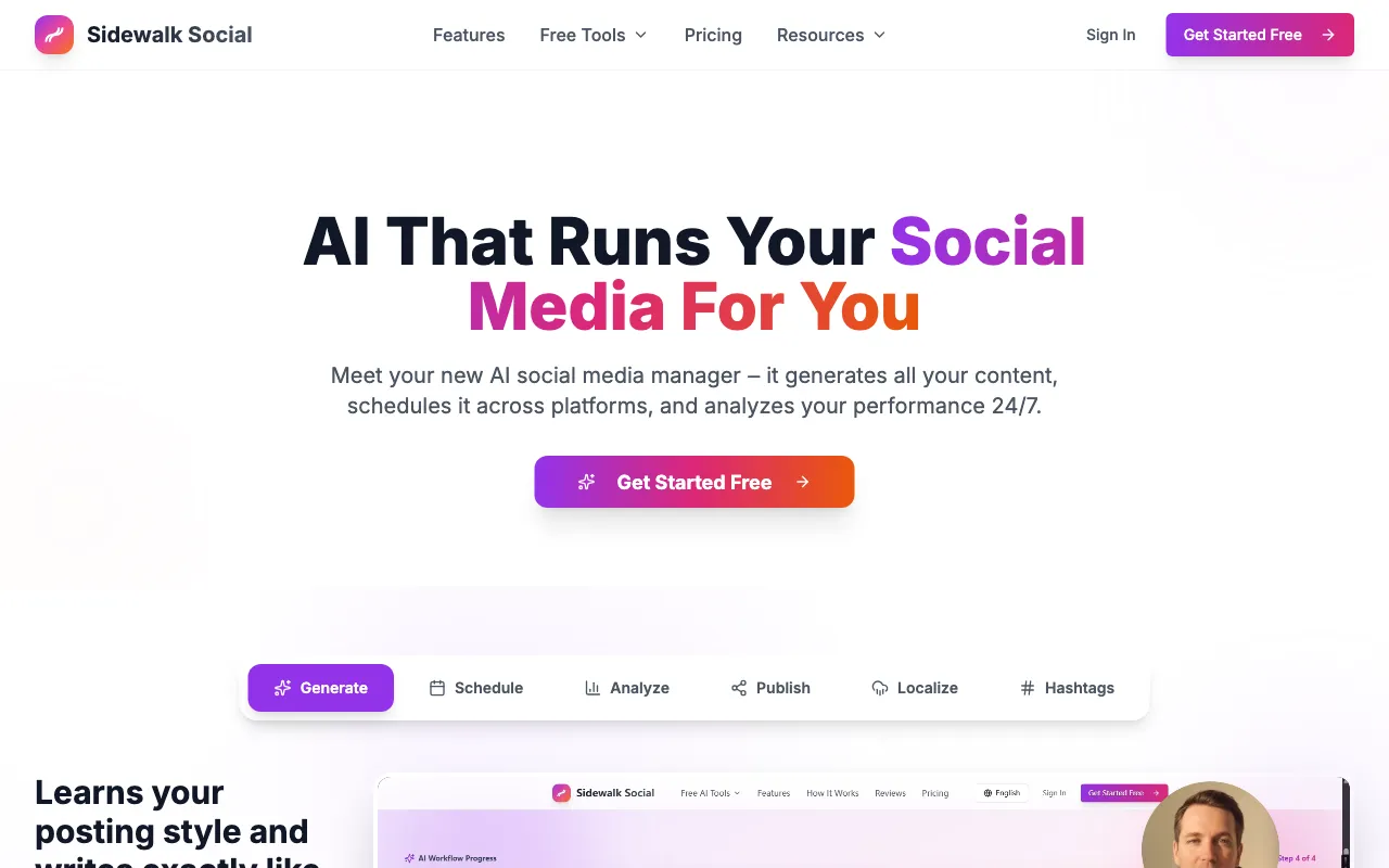 Sidewalk Social — preview screenshot