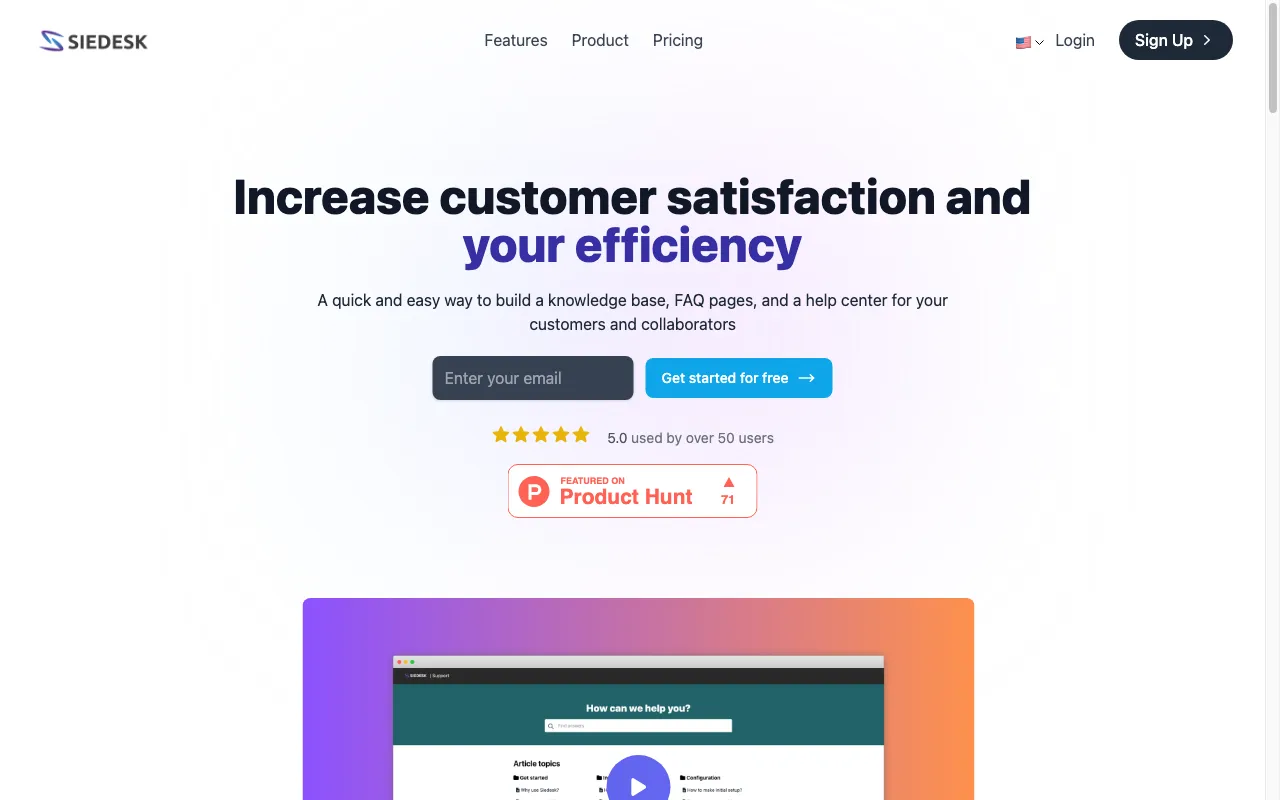 Siedesk — preview screenshot