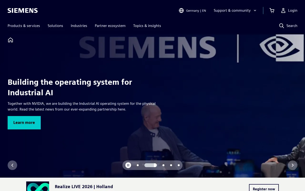 Siemens — preview screenshot