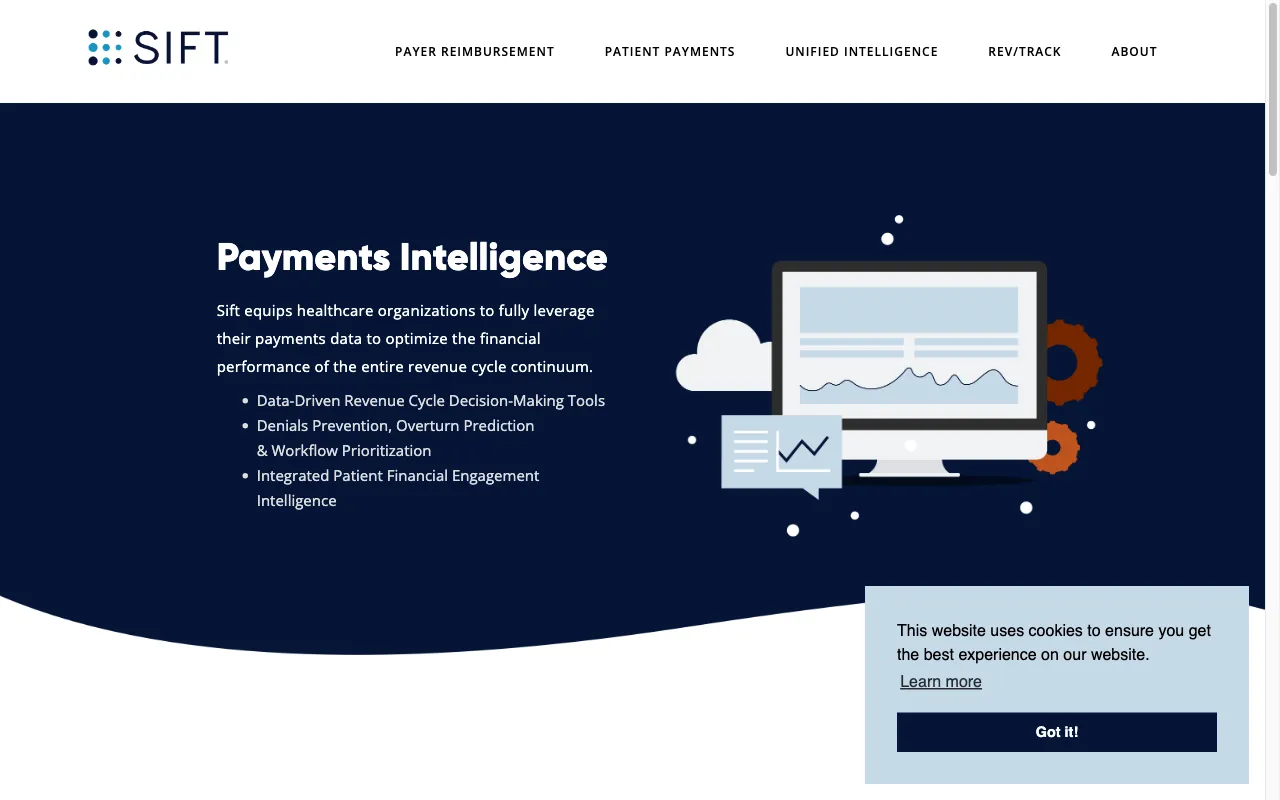 Sift Healthcare — preview screenshot