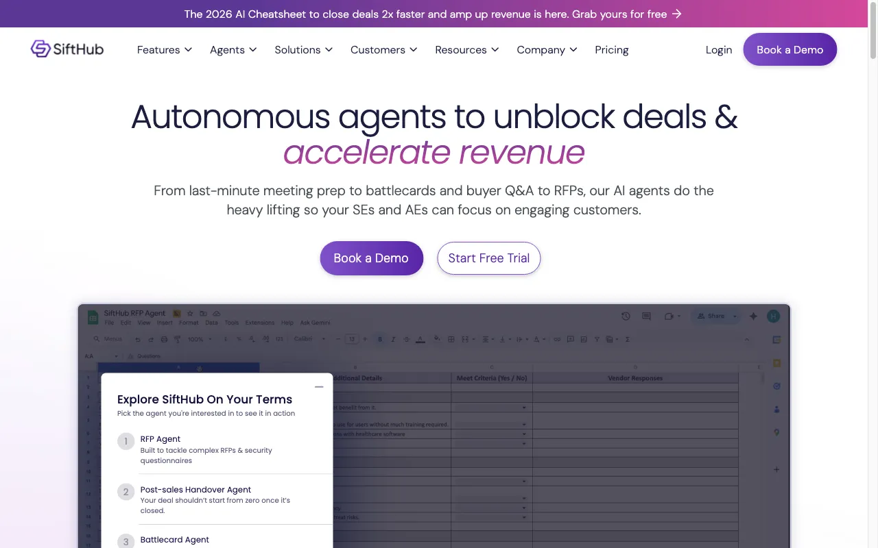 SiftHub — preview screenshot