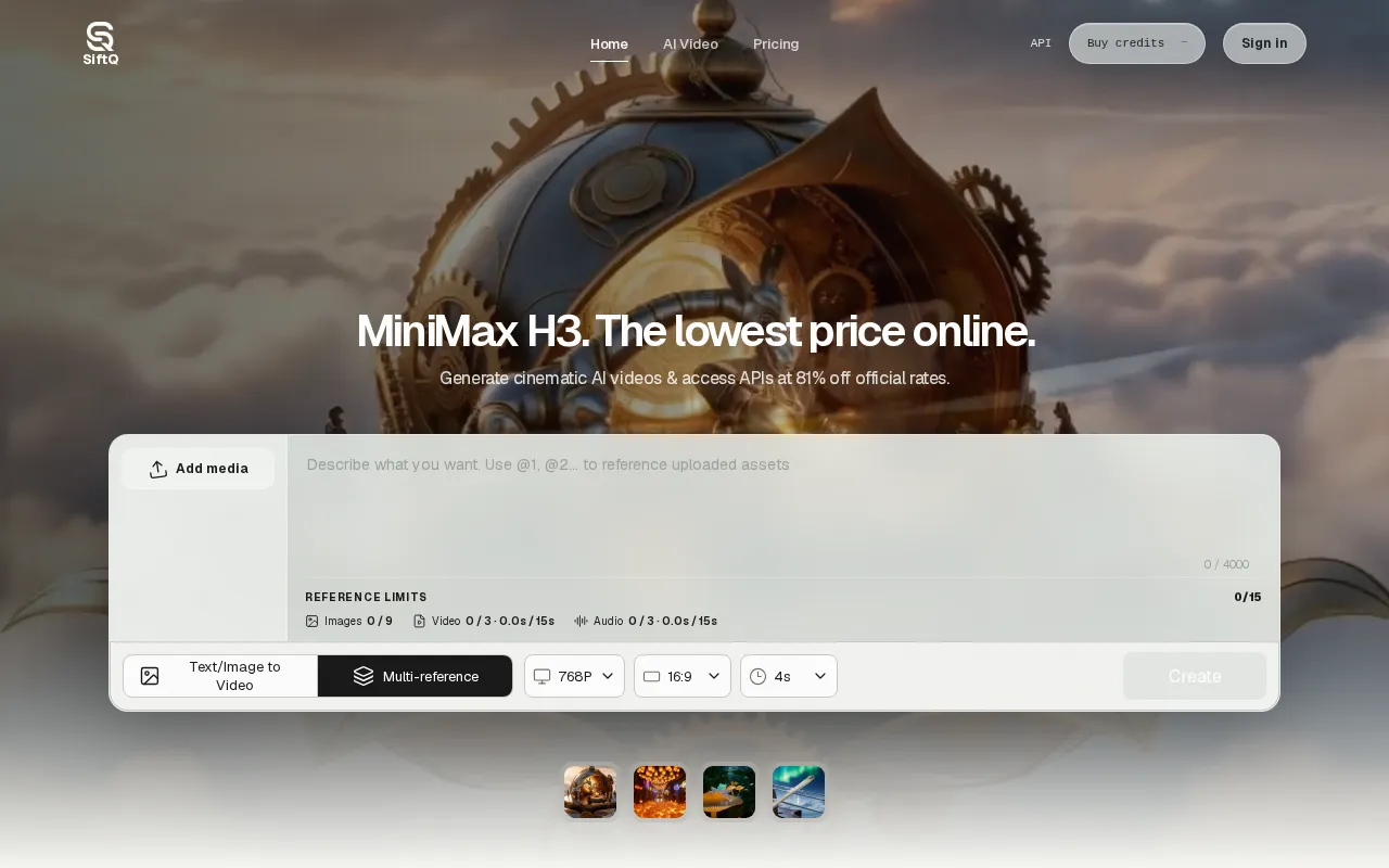 SiftQ — preview screenshot