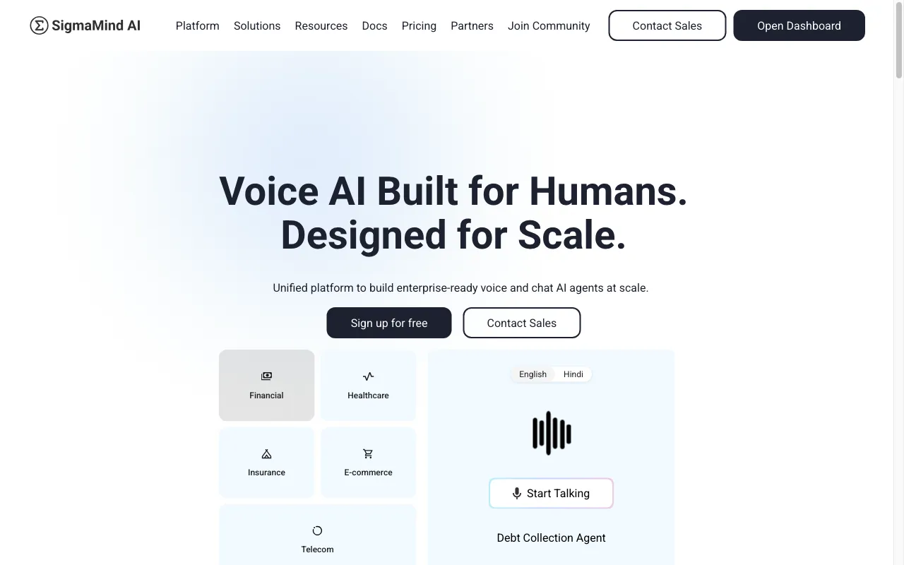 Sigma AI — preview screenshot