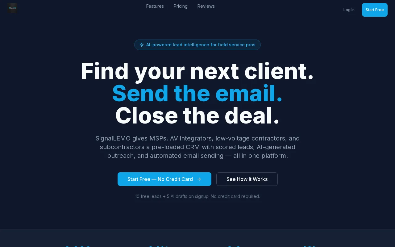 SignalLEMO — preview screenshot