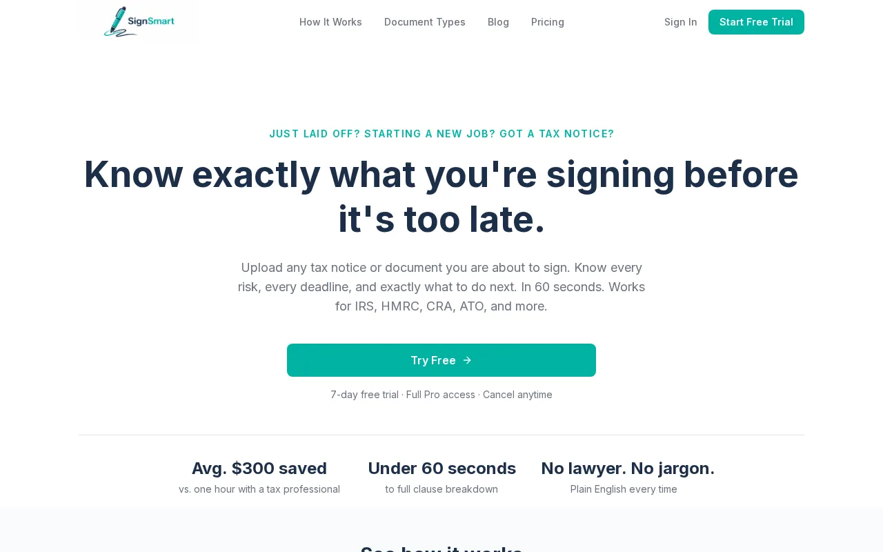 SignSmart — preview screenshot