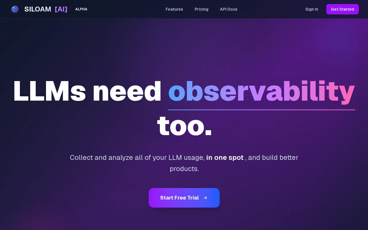 Siloam AI (alpha) — preview screenshot
