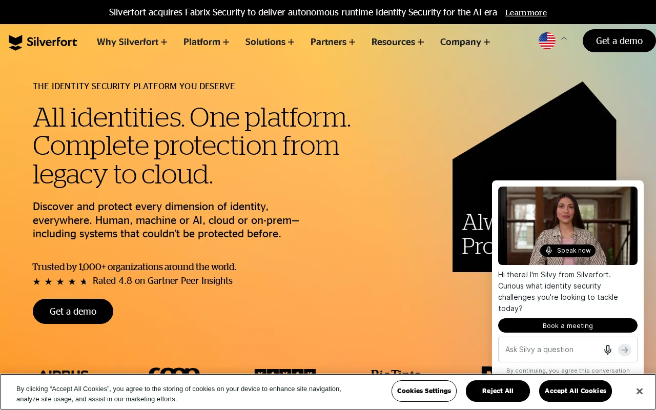 Silverfort — preview screenshot
