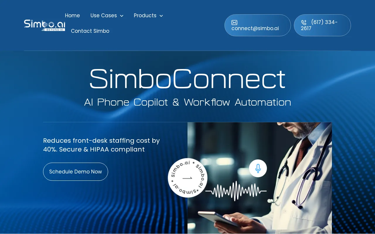 SimboConnect — preview screenshot