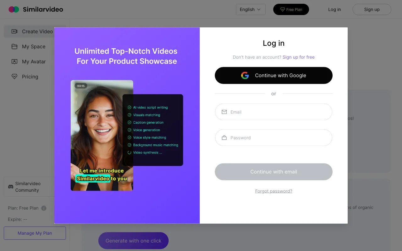 Similarvideo — preview screenshot