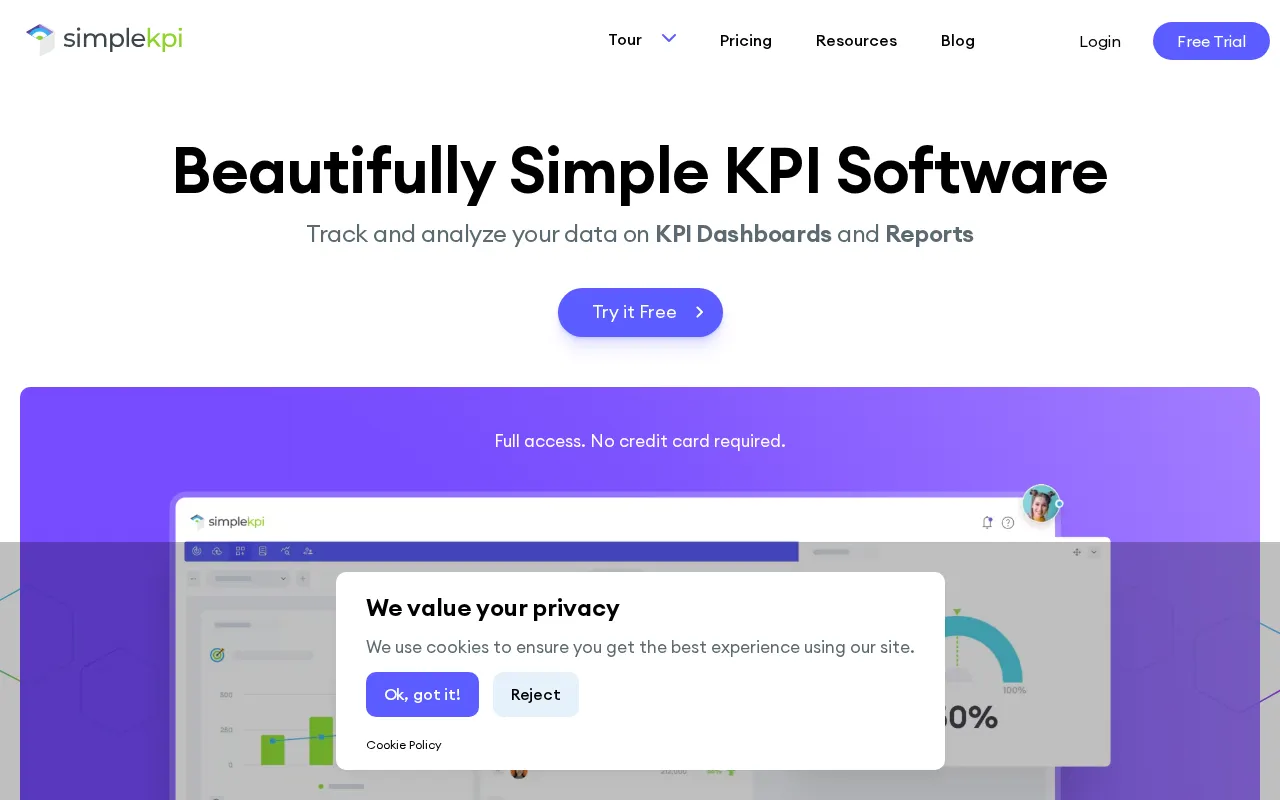 Simplekpi — preview screenshot