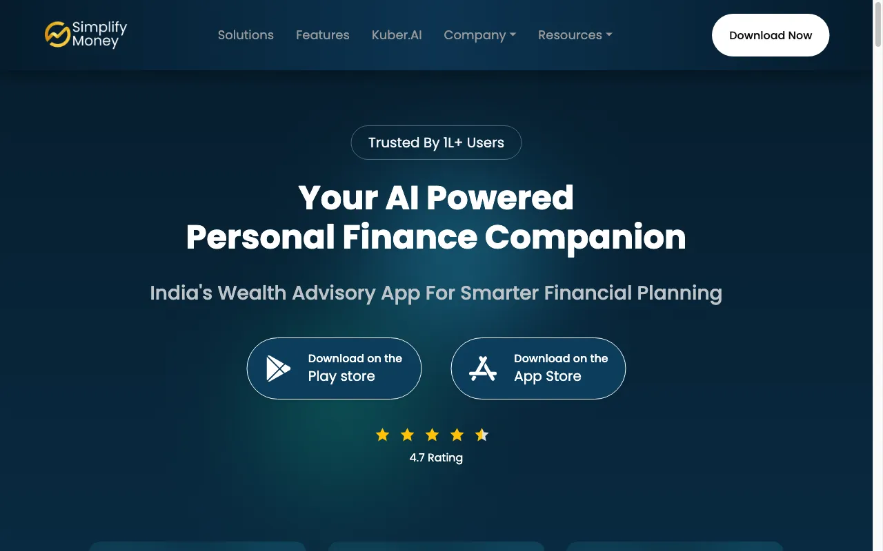 Simplify Money — preview screenshot