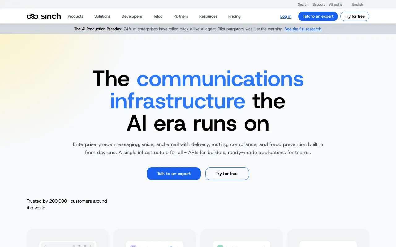 Sinch — preview screenshot