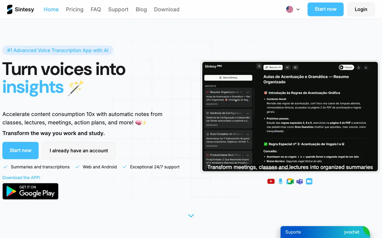 Sintesy — preview screenshot