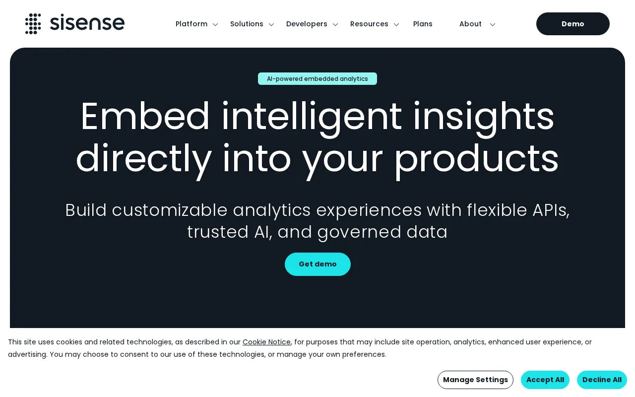 Sisense — preview screenshot