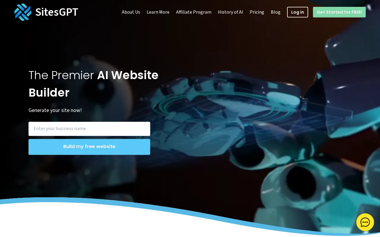 SitesGPT.com — preview screenshot