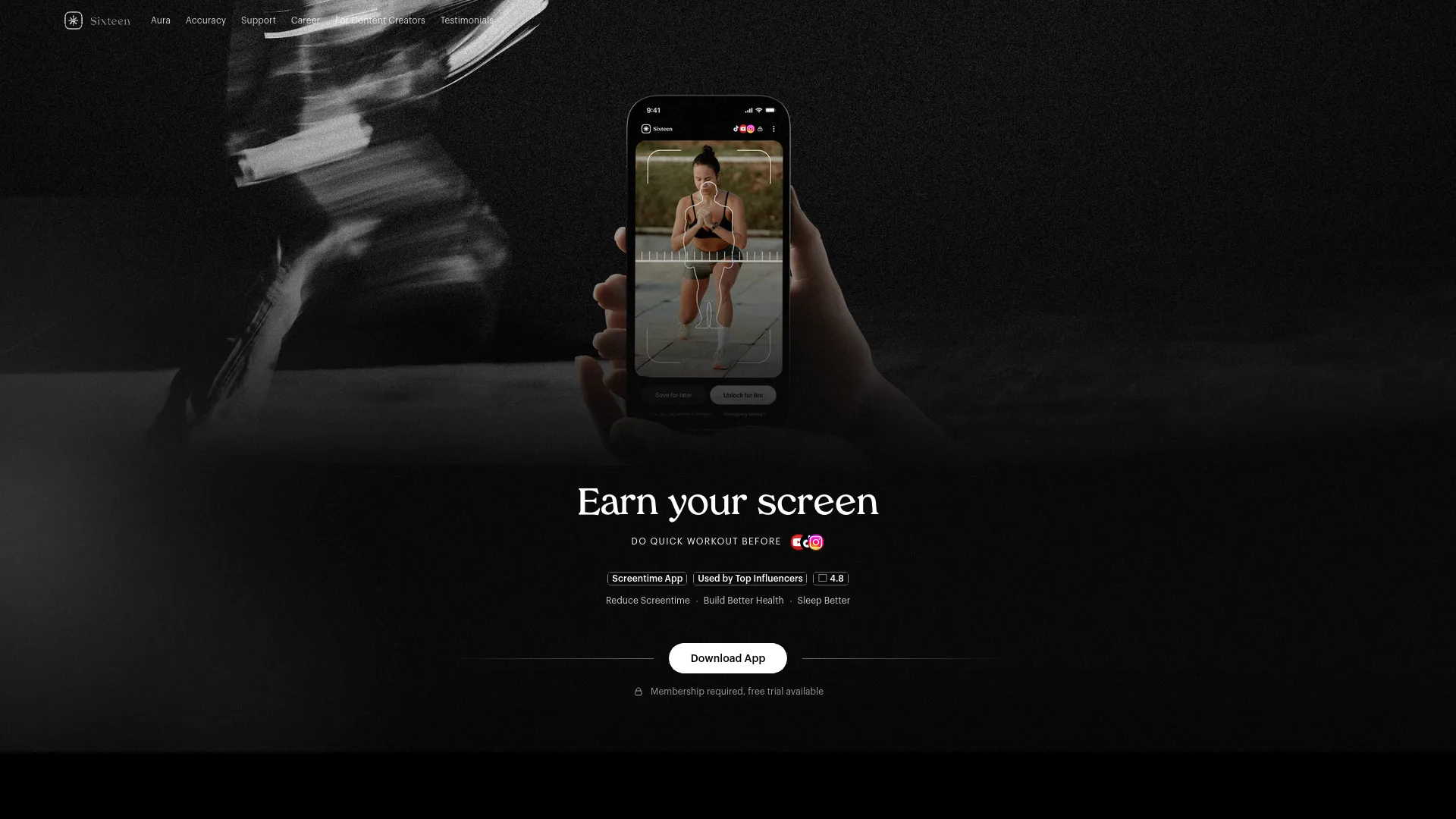 Sixteen — preview screenshot