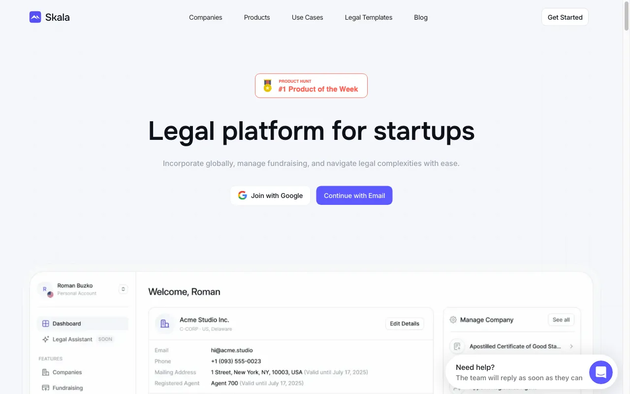 Skala — preview screenshot