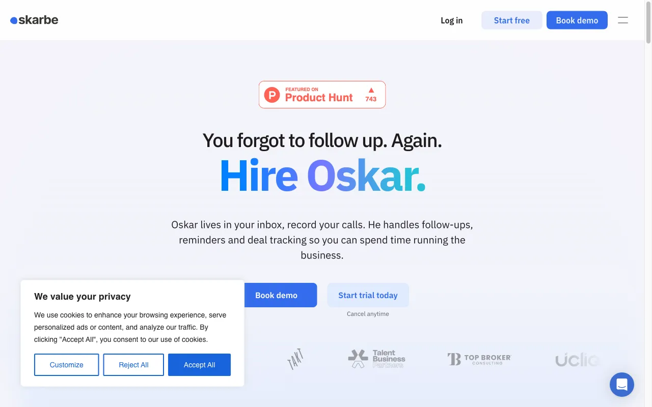 Skarbe — preview screenshot