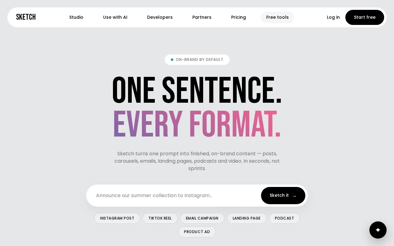 Sketch Studio — preview screenshot